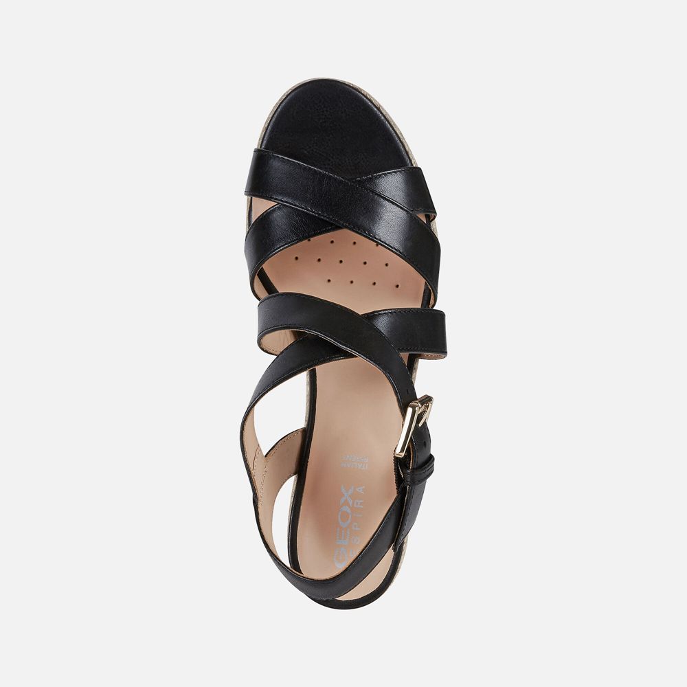 Sandales Geox Ponza - Noir - Femme 921640-NHD